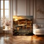 Build a Legacy – Luxus Wandbild oder Fine Art Print mit Privatjet und Designervilla