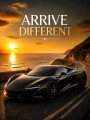 Luxus Wandbild oder Fine Art Print – Arrive Different Sportwagen an der Küste