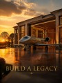 Build a Legacy – Luxus Wandbild, Leinwandbild oder Acrylbild mit Privatjet bei Sonnenuntergang
