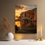 Build a Legacy – Luxus Wandbild, Leinwandbild oder Acrylbild mit Privatjet bei Sonnenuntergang