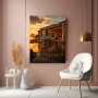 Build a Legacy – Luxus Wandbild, Leinwandbild oder Acrylbild mit Privatjet bei Sonnenuntergang
