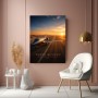Private Jet bei Sonnenuntergang – Luxus Wandbild oder Fine Art Print