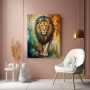 Majestätischer Löwe – Modernes Wandbild oder Fine Art Print