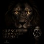Schwarzer Löwe mit Luxus-Uhr – Designer Wandbild oder Fine Art Print