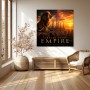 Create Your Empire – Löwe über Skyline, Modernes Wandbild oder Fine Art Print