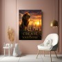 Create Your Empire Löwe – Modernes Wandbild oder Leinwandbild