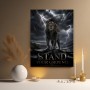 Stand Your Ground Löwe – Modernes Wandbild oder Leinwandbild mit Gewitterdrama