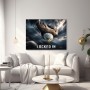 Locked In Adler – Modernes Wandbild oder Fine Art Print