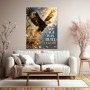 Majestätischer Adler der Freiheit – Modernes Wandbild oder Fine Art Print