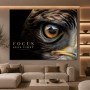 Fokus im Adlerauge – Modernes Wandbild oder Fine Art Print