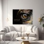 Fokus im Adlerauge – Modernes Wandbild oder Fine Art Print