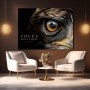 Fokus im Adlerauge – Modernes Wandbild oder Fine Art Print