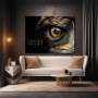 Fokus im Adlerauge – Modernes Wandbild oder Fine Art Print