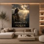 Modernes Wandbild oder Fine Art Print – Perspective is Power mit majestätischem Adler