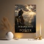 Modernes Wandbild oder Fine Art Print – Perspective is Power mit majestätischem Adler