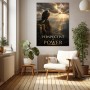 Modernes Wandbild oder Fine Art Print – Perspective is Power mit majestätischem Adler