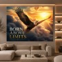 Weißkopfseeadler über den Wolken – Modernes Wandbild oder Fine Art Print