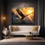 Weißkopfseeadler über den Wolken – Modernes Wandbild oder Fine Art Print