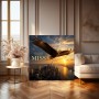 Majestätischer Adler über New York – Modernes Wandbild oder Fine Art Print