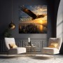 Majestätischer Adler über New York – Modernes Wandbild oder Fine Art Print