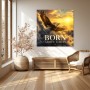 Born Above Limits Adler – Modernes Wandbild oder Fine Art Print