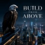 Build From Above – Modernes Wandbild oder Fine Art Print mit Adler über der Skyline