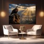 Perspective is Power – Modernes Wandbild oder Fine Art Print mit majestätischem Adler