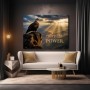 Perspective is Power – Modernes Wandbild oder Fine Art Print mit majestätischem Adler