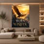 Born Above Limits Adler – Modernes Wandbild oder Fine Art Print