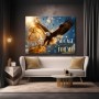 Majestätischer Adler der Freiheit – Modernes Wandbild oder Fine Art Print