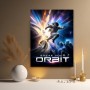Kosmischer Aufbruch – Modernes Wandbild oder Canvas Print