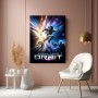Kosmischer Aufbruch – Modernes Wandbild oder Canvas Print