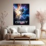 Kosmischer Aufbruch – Modernes Wandbild oder Canvas Print