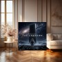 Born for the Unknown – Modernes Wandbild oder Fine Art Print mit Astronaut und Monolith