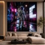 Neon Astronaut Dreams – Modernes Wandbild oder Fine Art Print