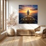 Horizont der Entschlossenen – Modernes Wandbild oder Fine Art Print