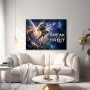 Break Your Orbit – Modernes Wandbild oder Canvas Print mit Astronaut im Kosmos
