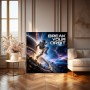 Break Your Orbit Astronaut – Modernes Wandbild oder Fine Art Print
