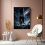 Born for the Unknown – Modernes Wandbild oder Fine Art Print mit Astronaut und Monolith