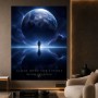 Allein mit der Zukunft – Modernes Wandbild oder Fine Art Print
