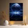Allein mit der Zukunft – Modernes Wandbild oder Fine Art Print