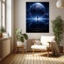 Allein mit der Zukunft – Modernes Wandbild oder Fine Art Print
