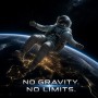 No Gravity No Limits – Modernes Wandbild oder Fine Art Print mit Astronaut im Weltraum