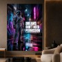 Neon-Astronaut Dreams – Modernes Wandbild oder Fine Art Print