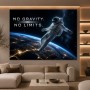 Astronaut No Gravity – Modernes Wandbild oder Canvas Print