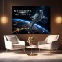 Astronaut No Gravity – Modernes Wandbild oder Canvas Print