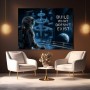 Visionäre Raumstation – Modernes Wandbild oder Fine Art Print