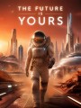 The Future Is Yours – Modernes Wandbild oder Fine Art Print mit Astronautenmotiv