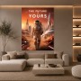 The Future Is Yours – Modernes Wandbild oder Fine Art Print mit Astronautenmotiv