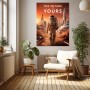 The Future Is Yours – Modernes Wandbild oder Fine Art Print mit Astronautenmotiv